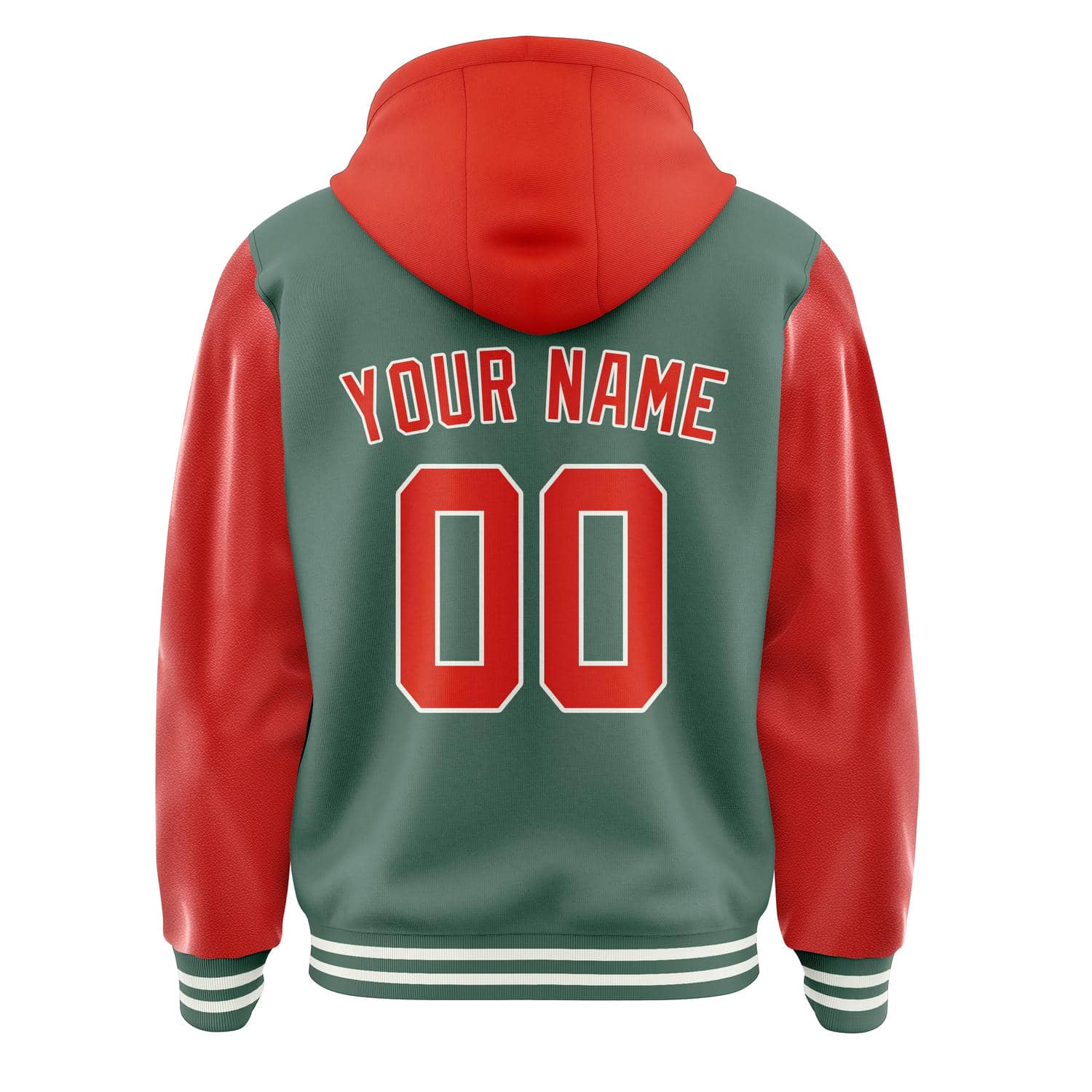 Custom Blue Green Orange Red Jacket