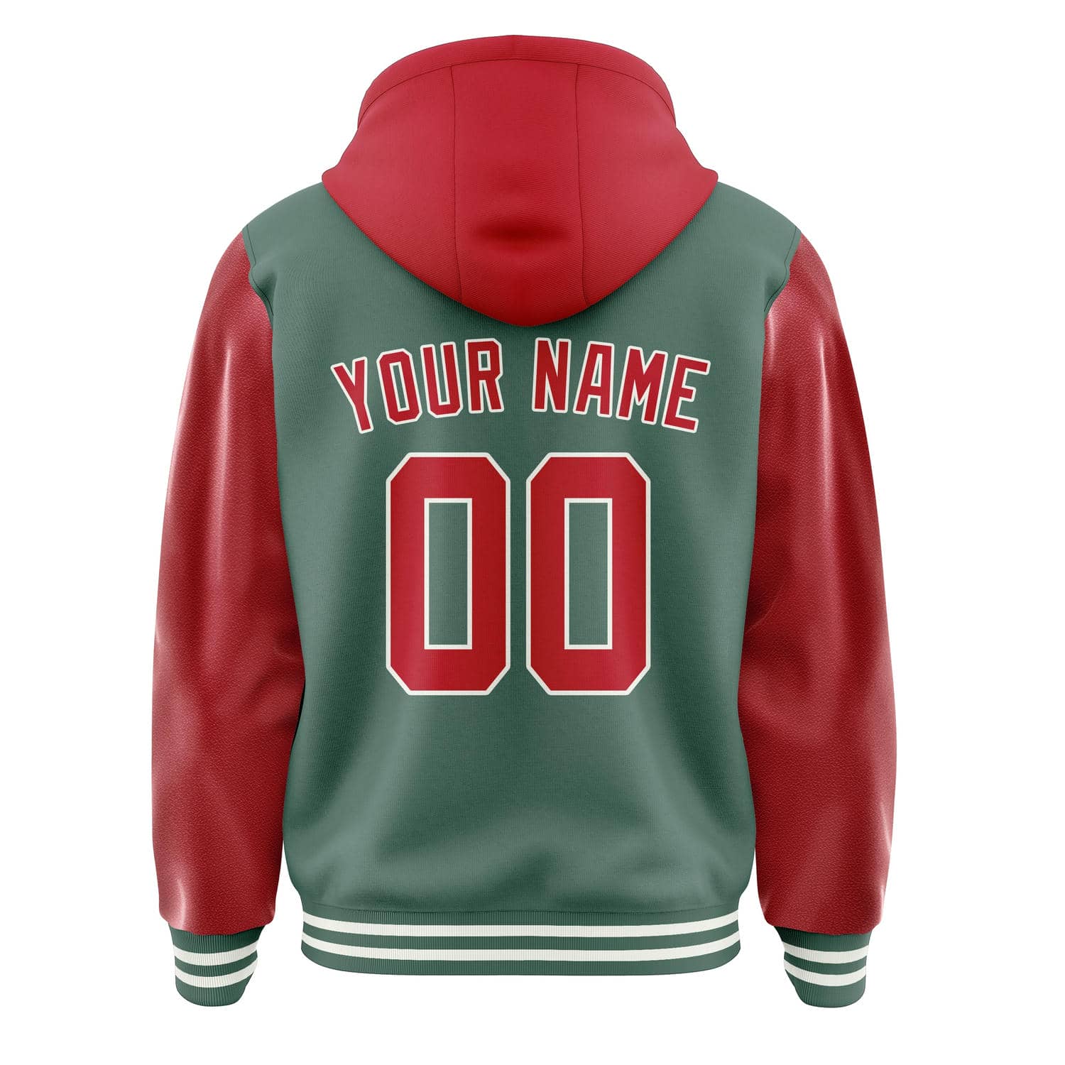 Custom Blue Green Red Jacket