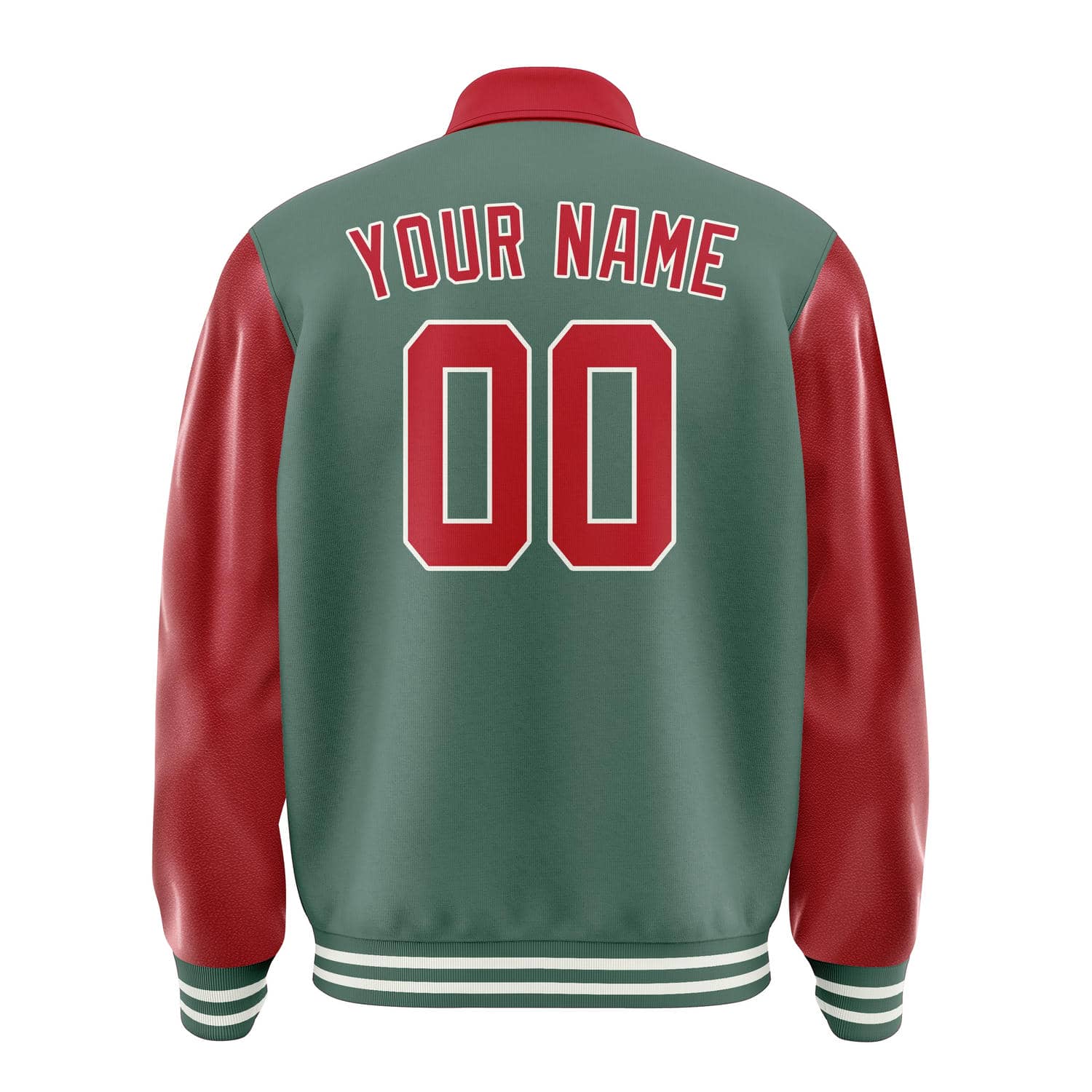 Custom Blue Green Red Jacket