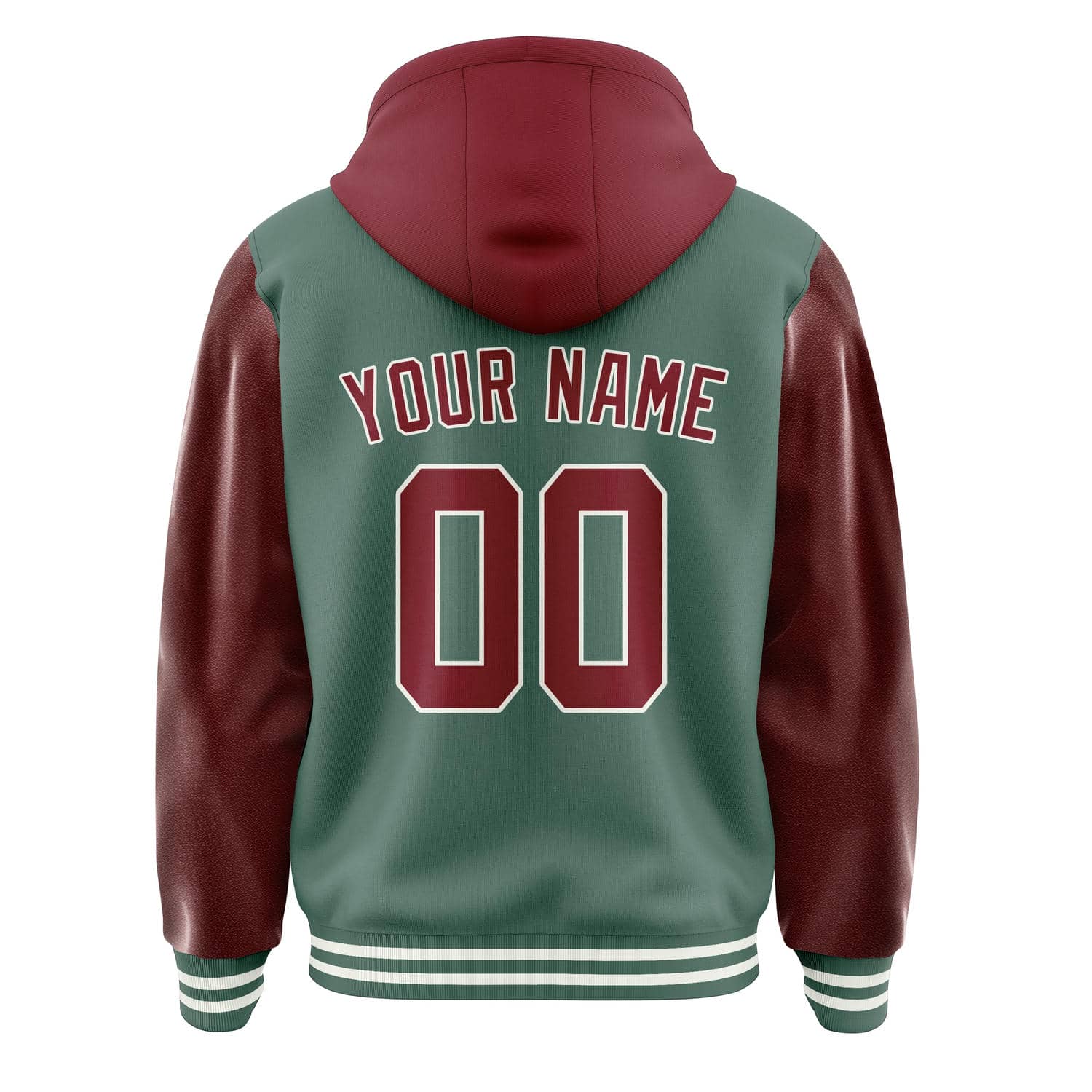 Custom Blue Green Crimson Red Jacket