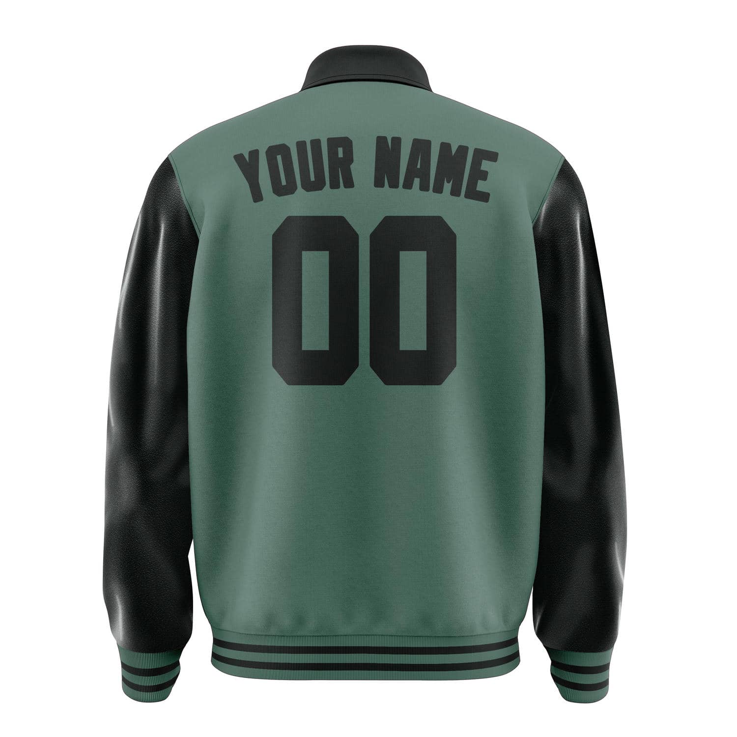 Custom Blue Green Black Jacket