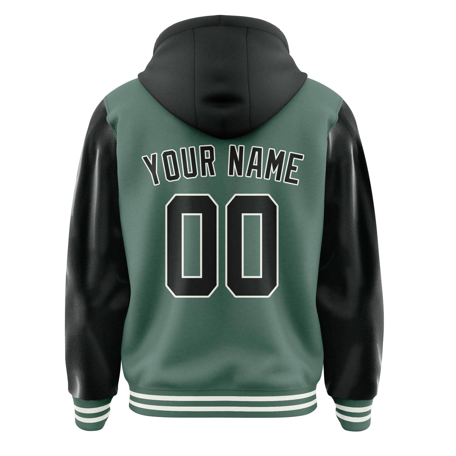 Custom Blue Green Black Jacket