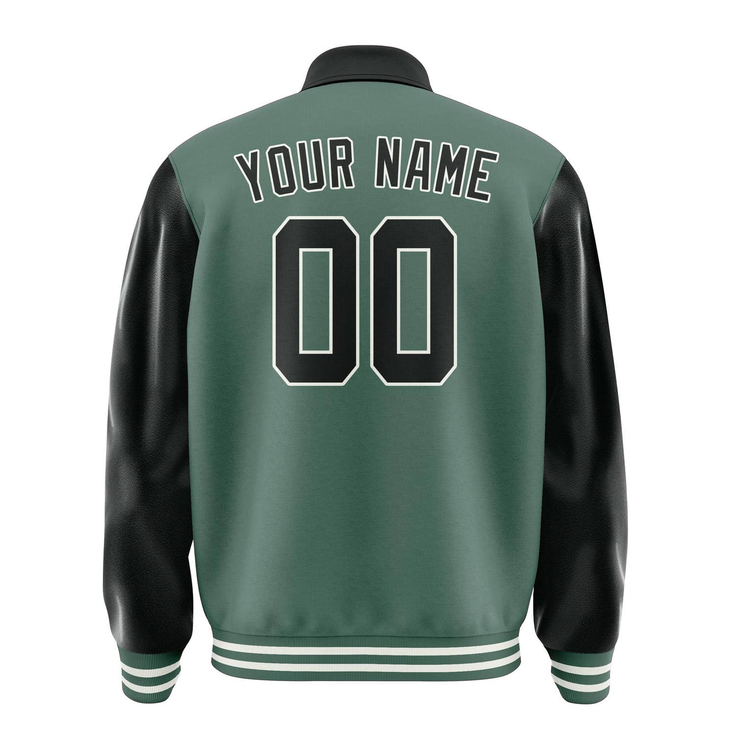 Custom Blue Green Black Jacket