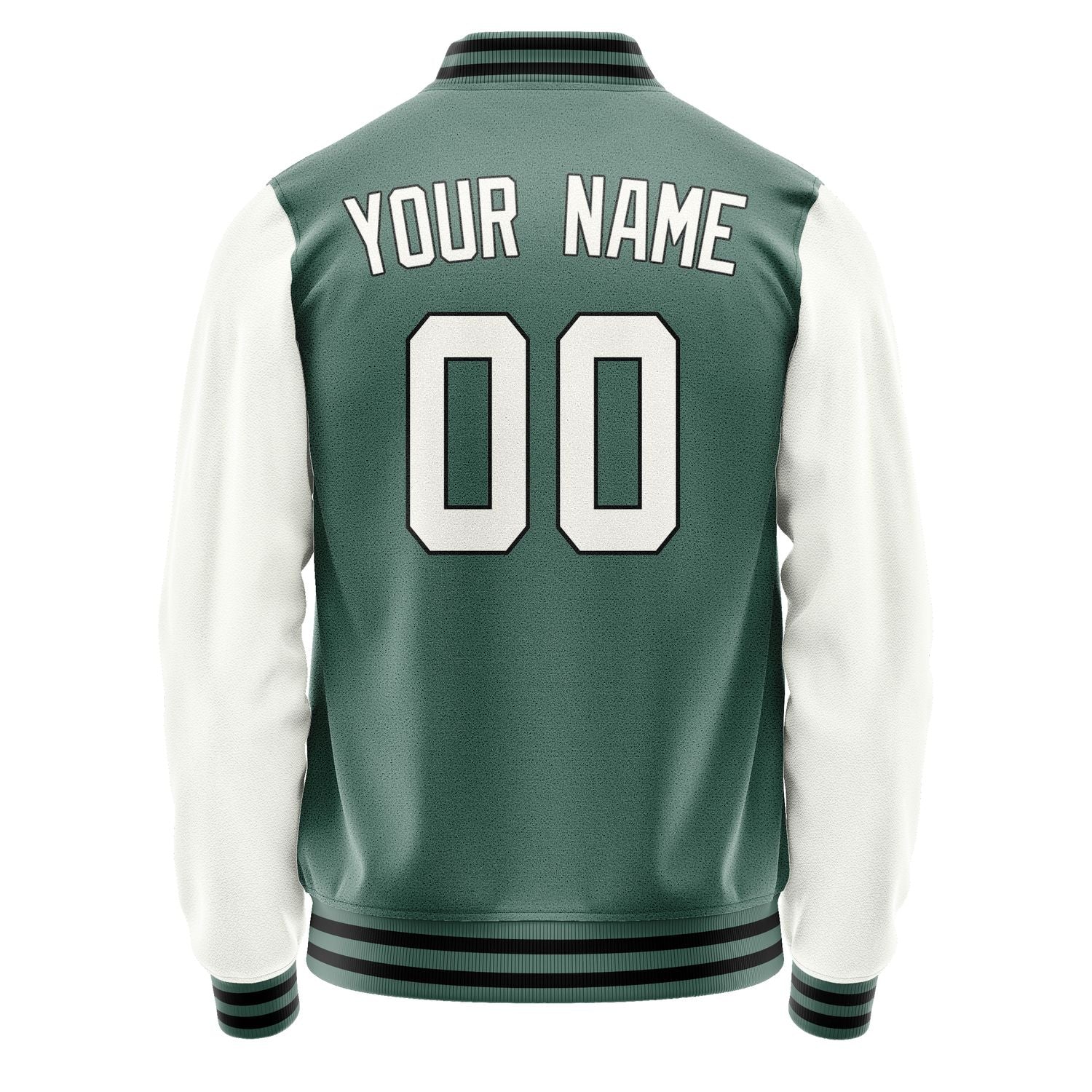 Custom Blue Green White Jacket JA2727182717B31718