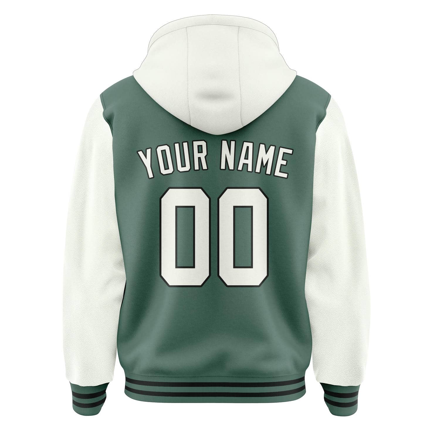 Custom Blue Green White Jacket