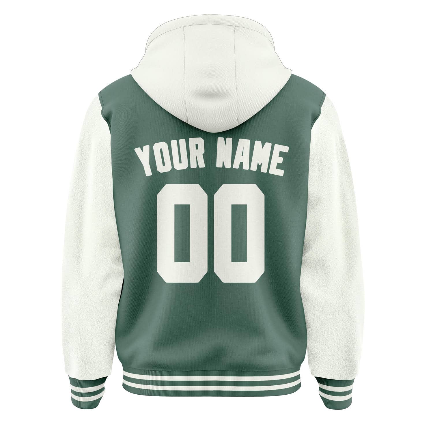 Custom Blue Green White Jacket