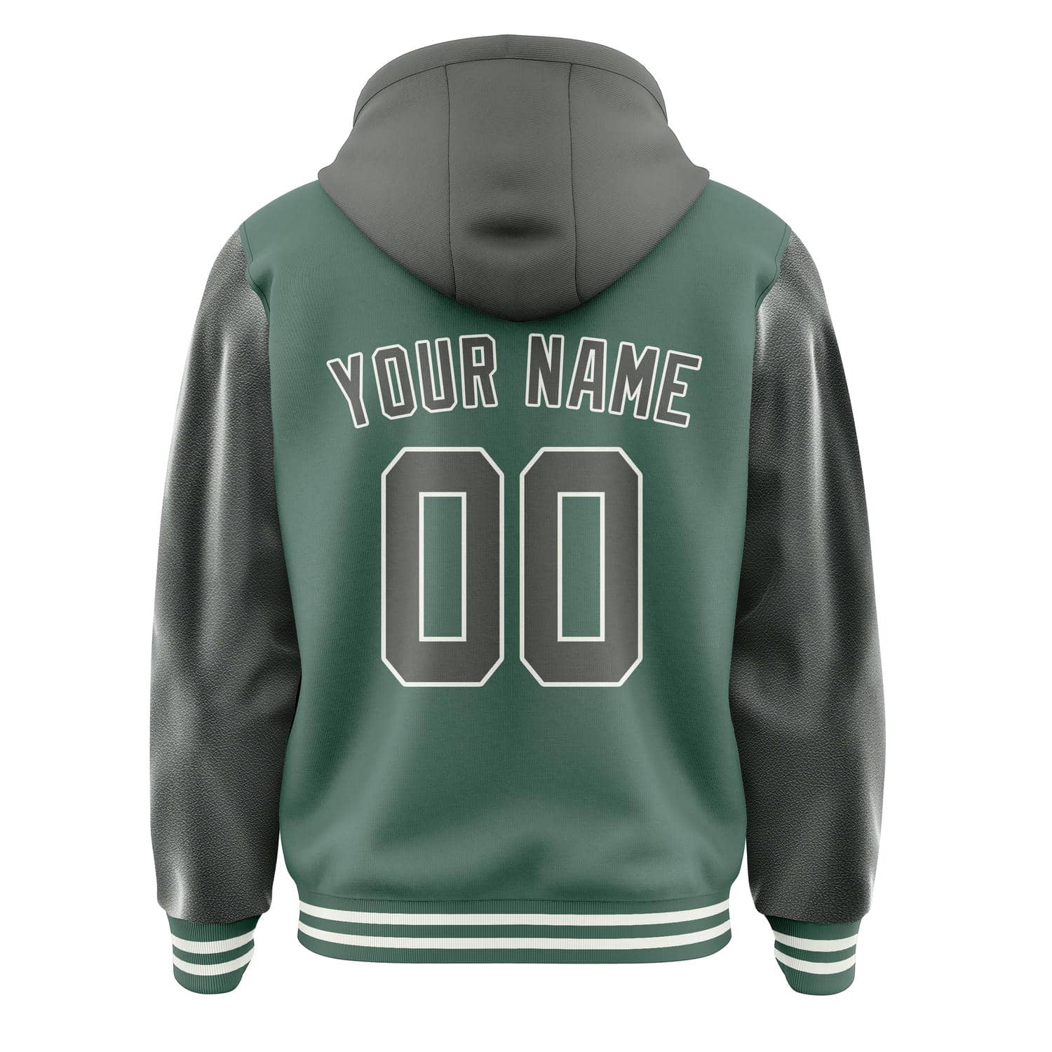Custom Blue Green Dark Grey Jacket