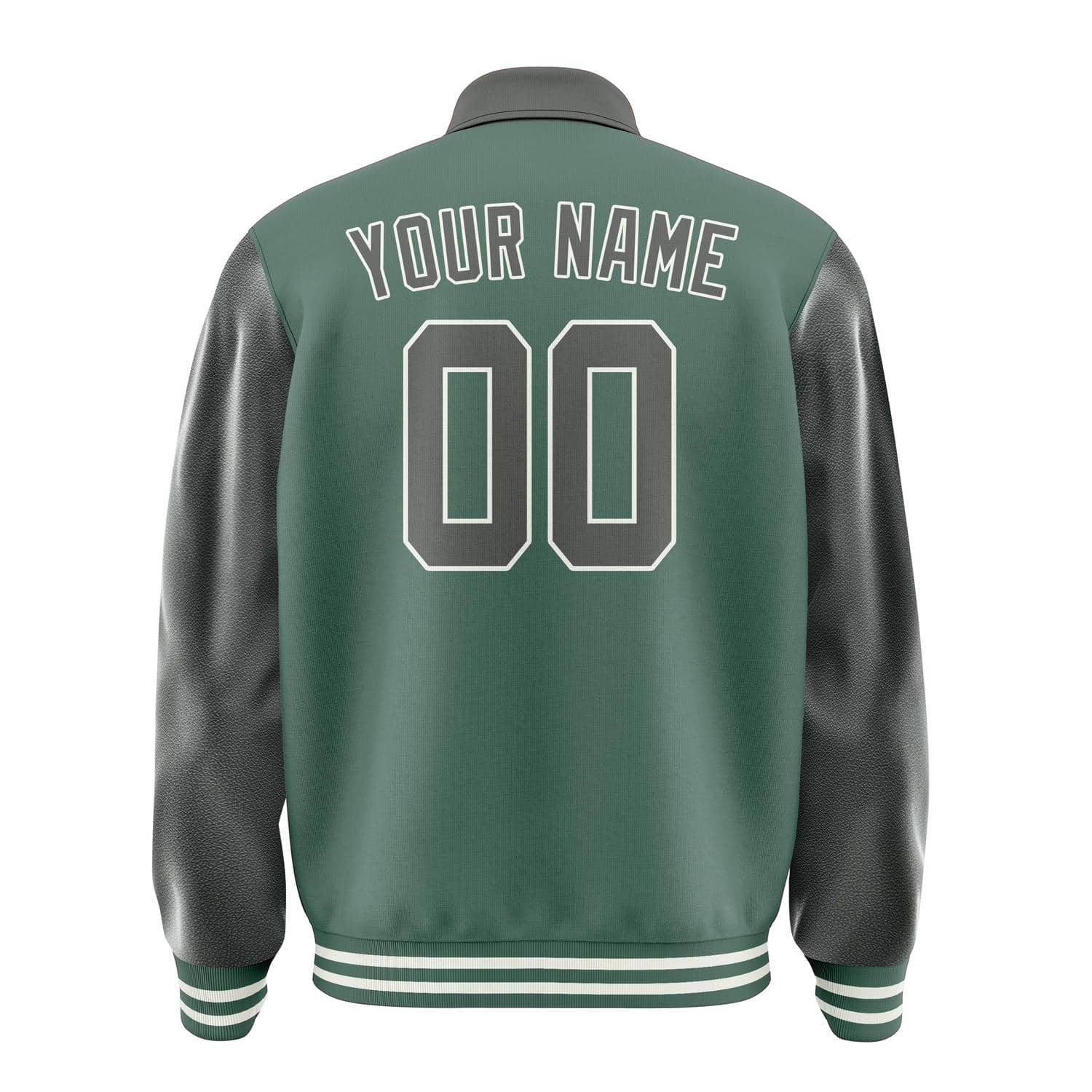 Custom Blue Green Dark Grey Jacket