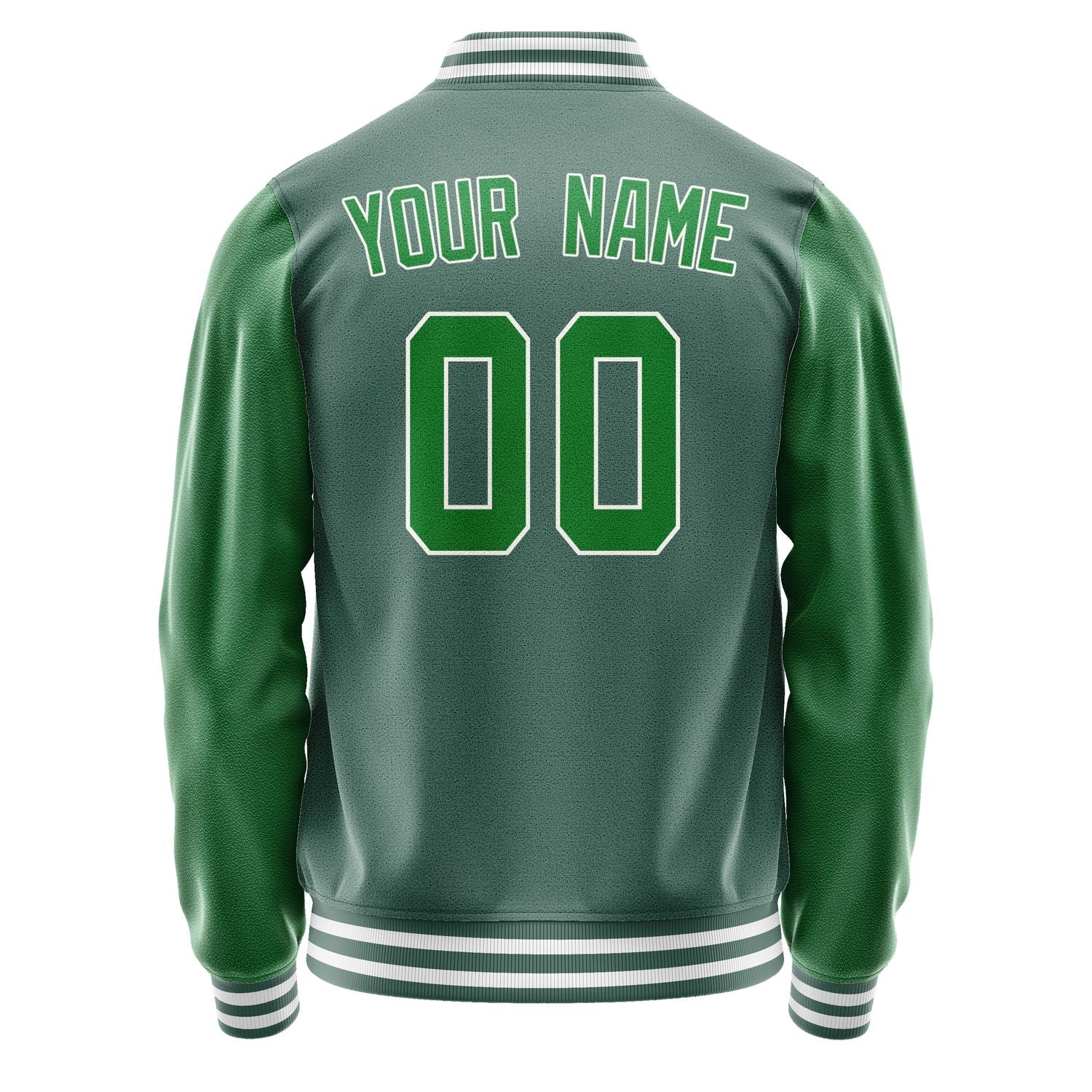 Custom Blue Green Emerald Green Jacket JA2727242718B31824