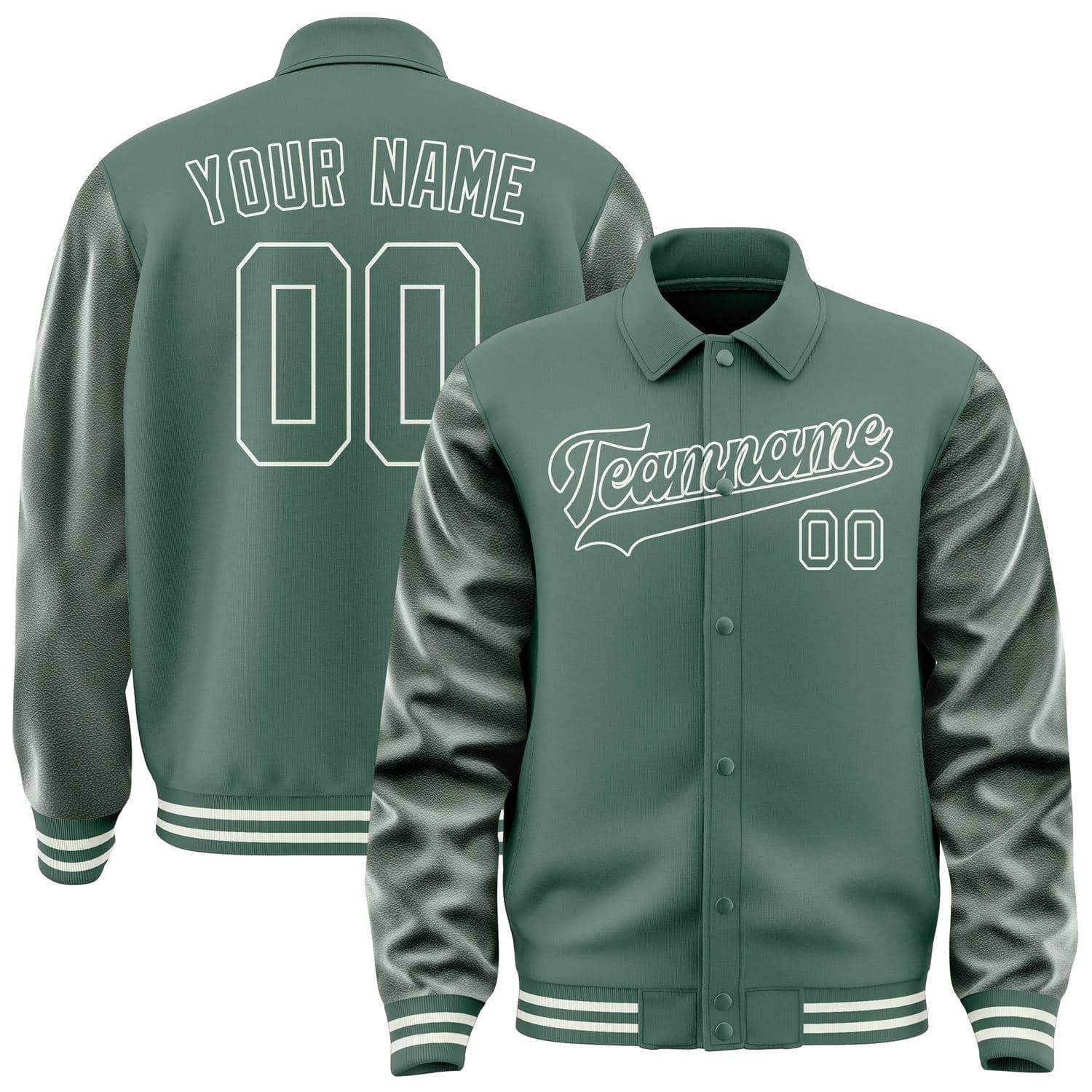 Custom Blue Green Blue Green Jacket