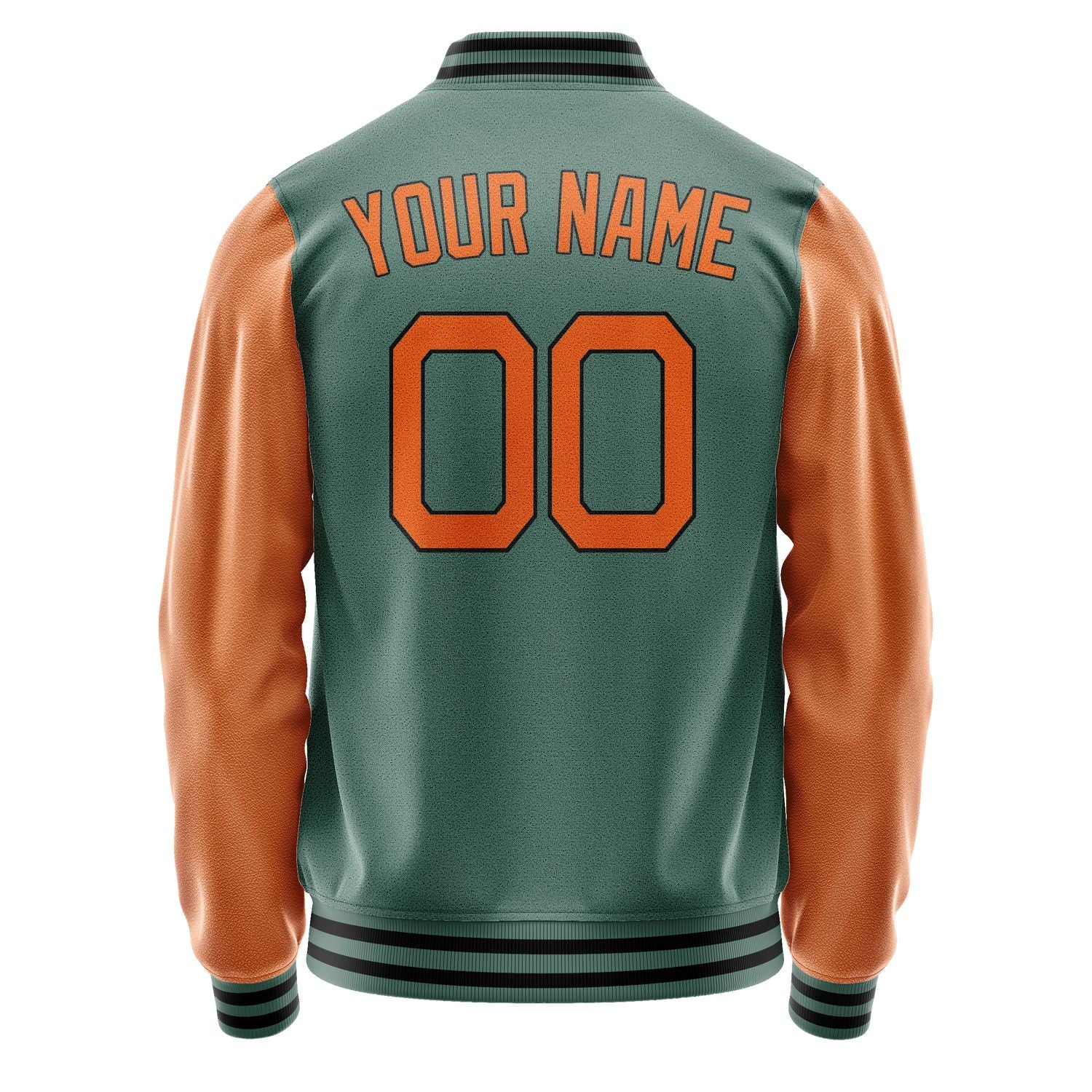 Custom Blue Green Orange Jacket JA2727282717B21728