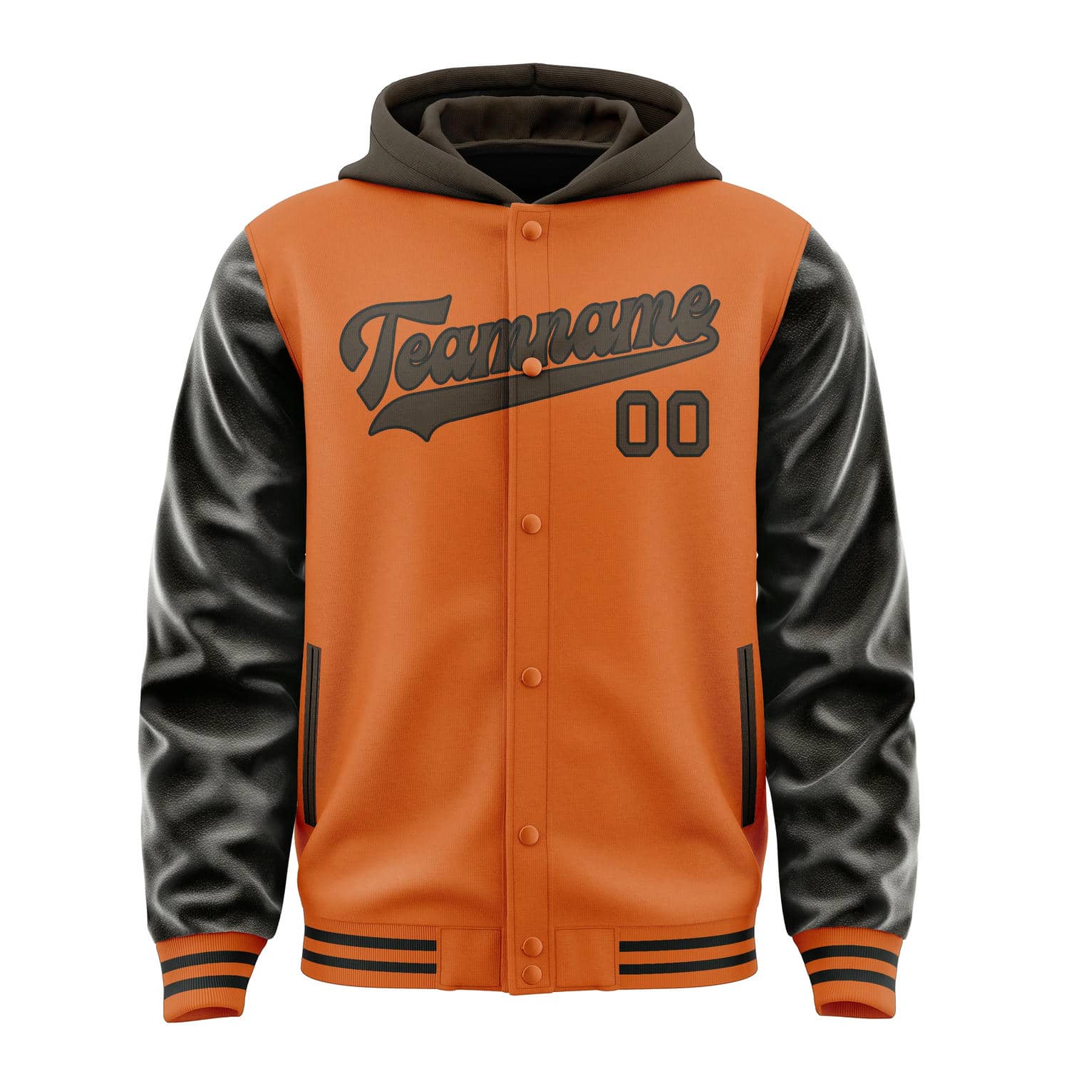 Custom Orange Brown Jacket