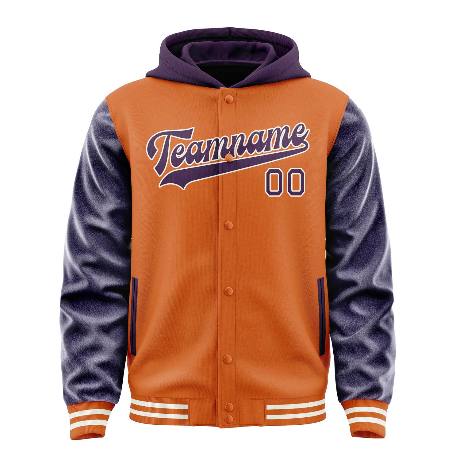 Custom Orange Purple Jacket