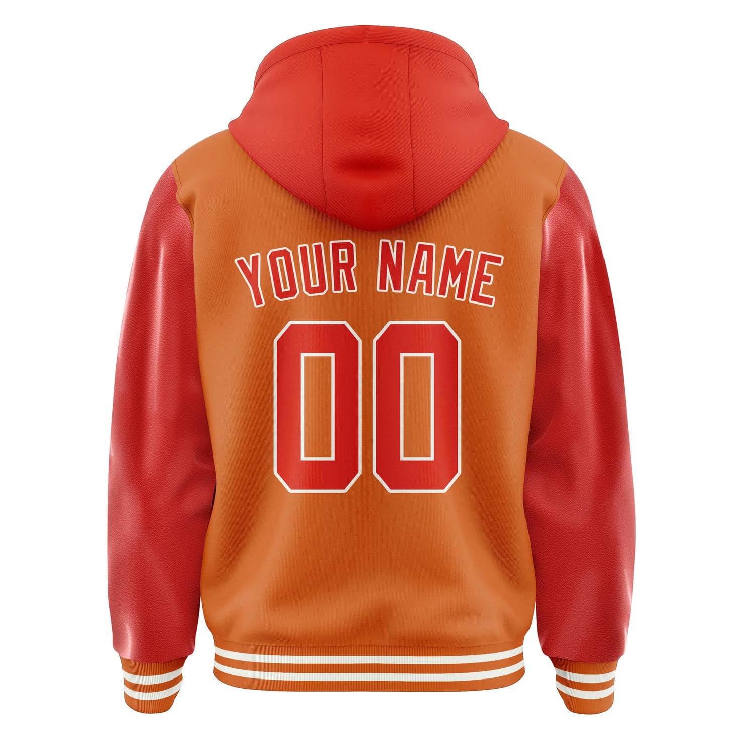Custom Orange Orange Red Jacket