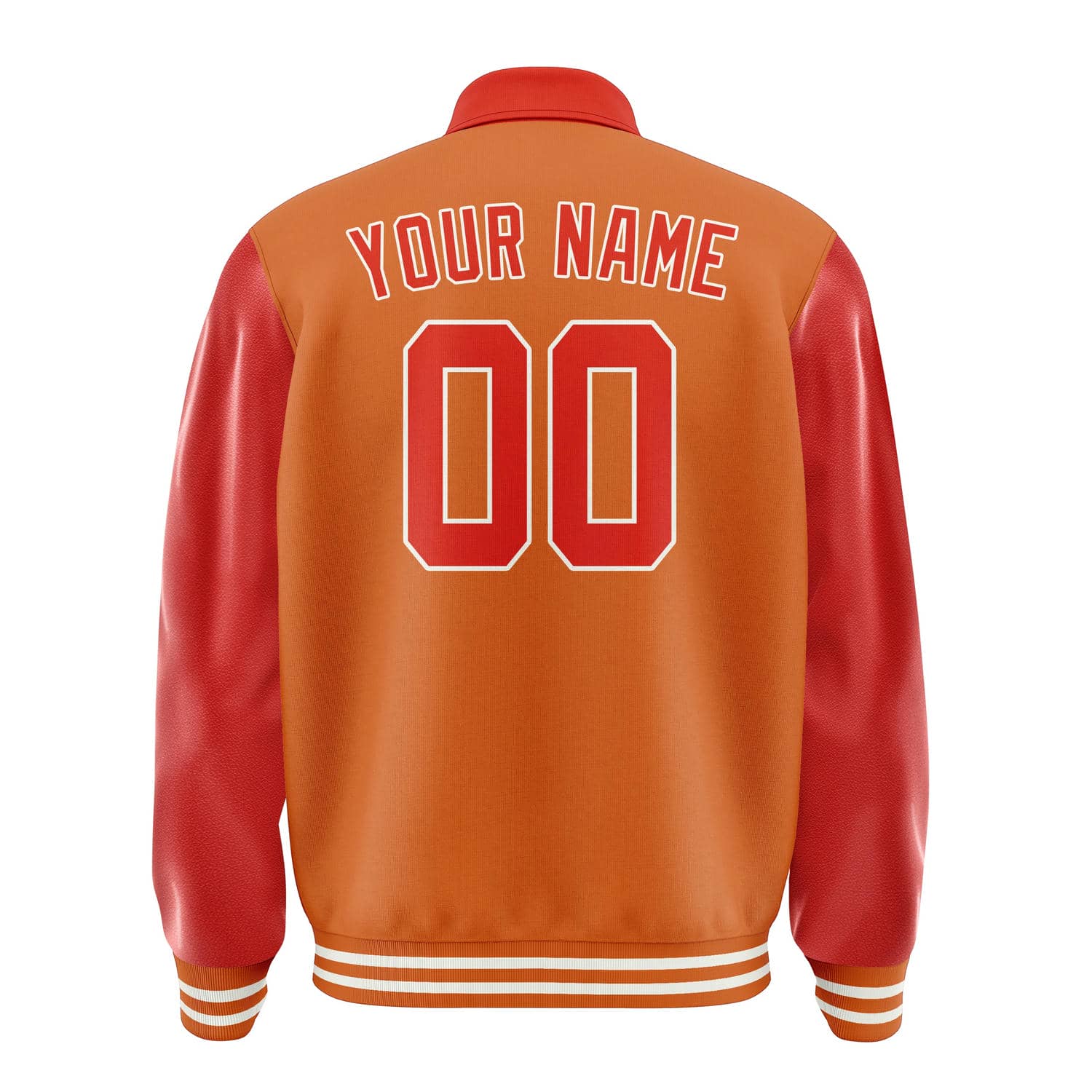 Custom Orange Orange Red Jacket