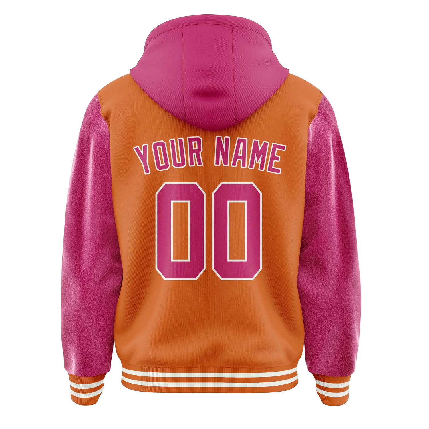 Custom Orange Pink Jacket