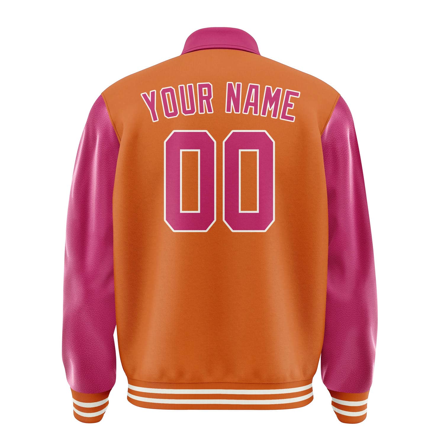 Custom Orange Pink Jacket