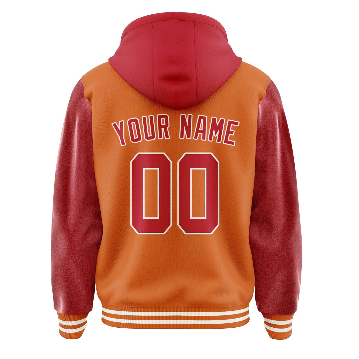Custom Orange Red Jacket