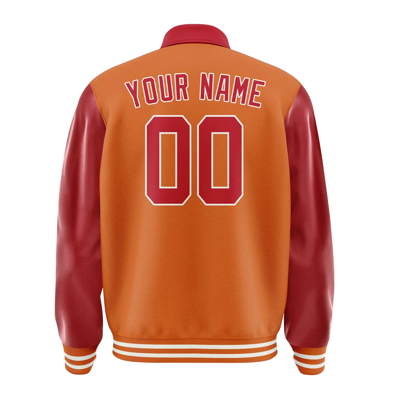 Custom Orange Red Jacket