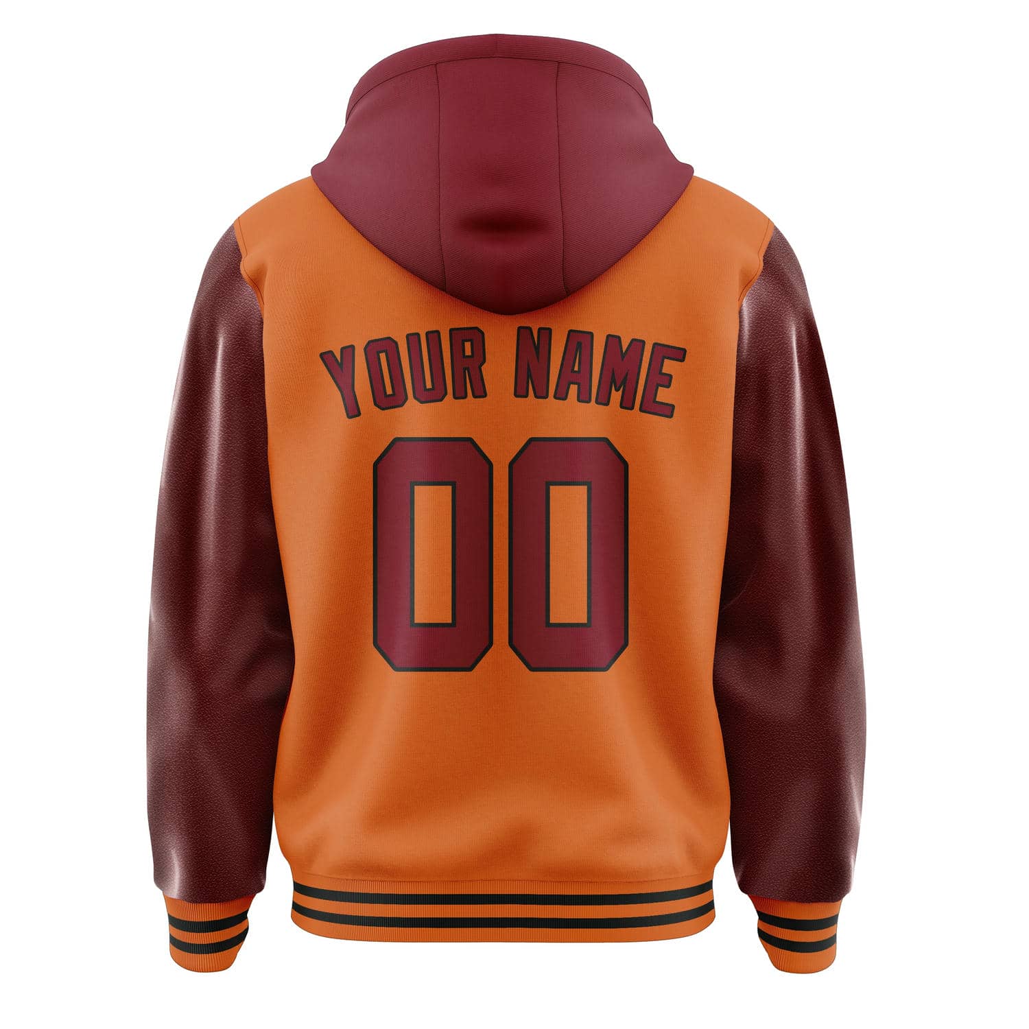 Custom Orange Crimson Red Jacket