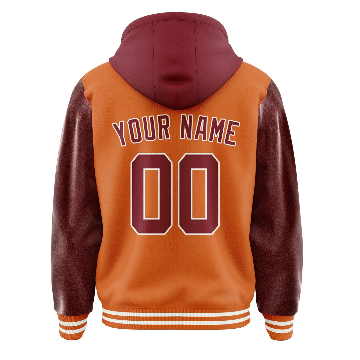 Custom Orange Crimson Red Jacket