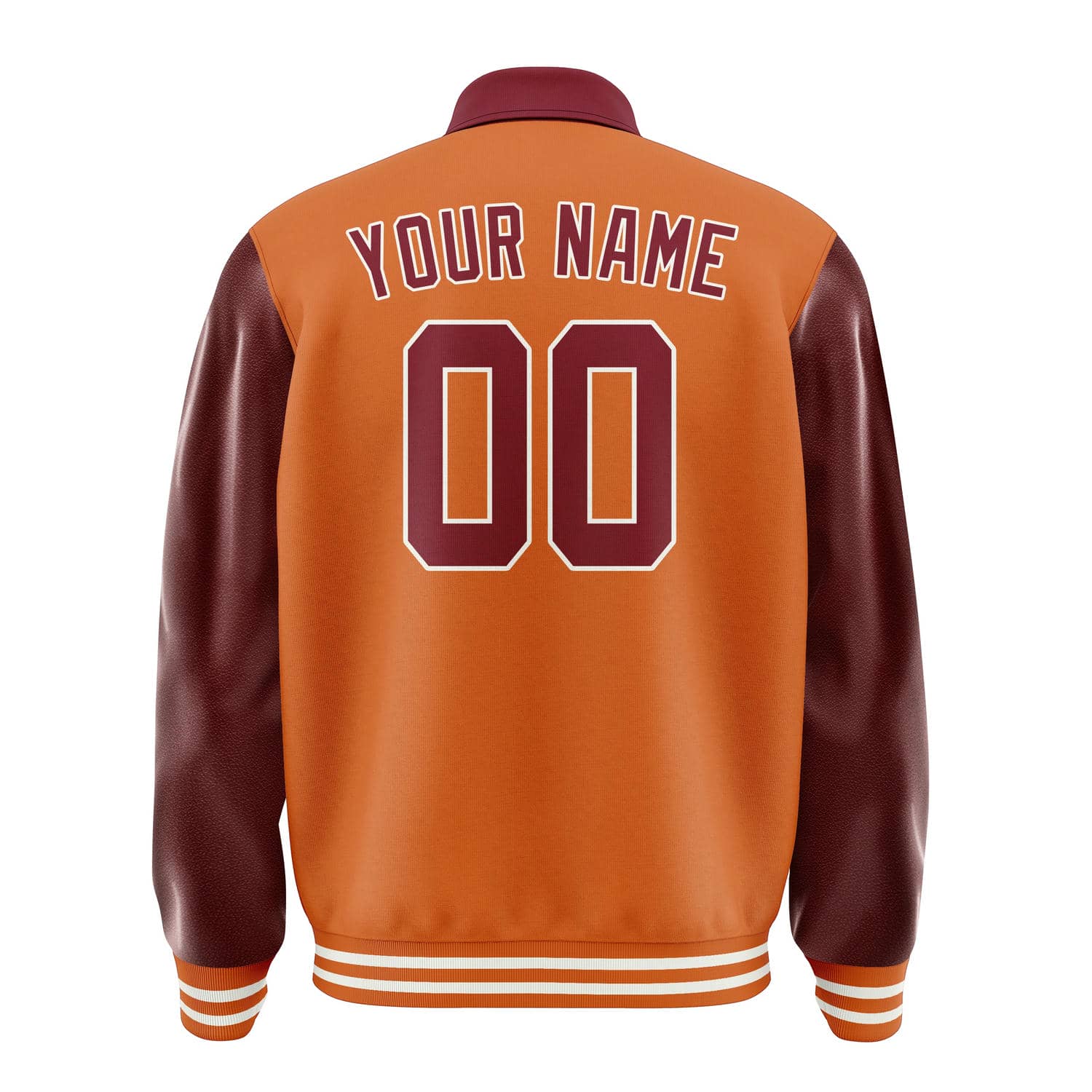 Custom Orange Crimson Red Jacket