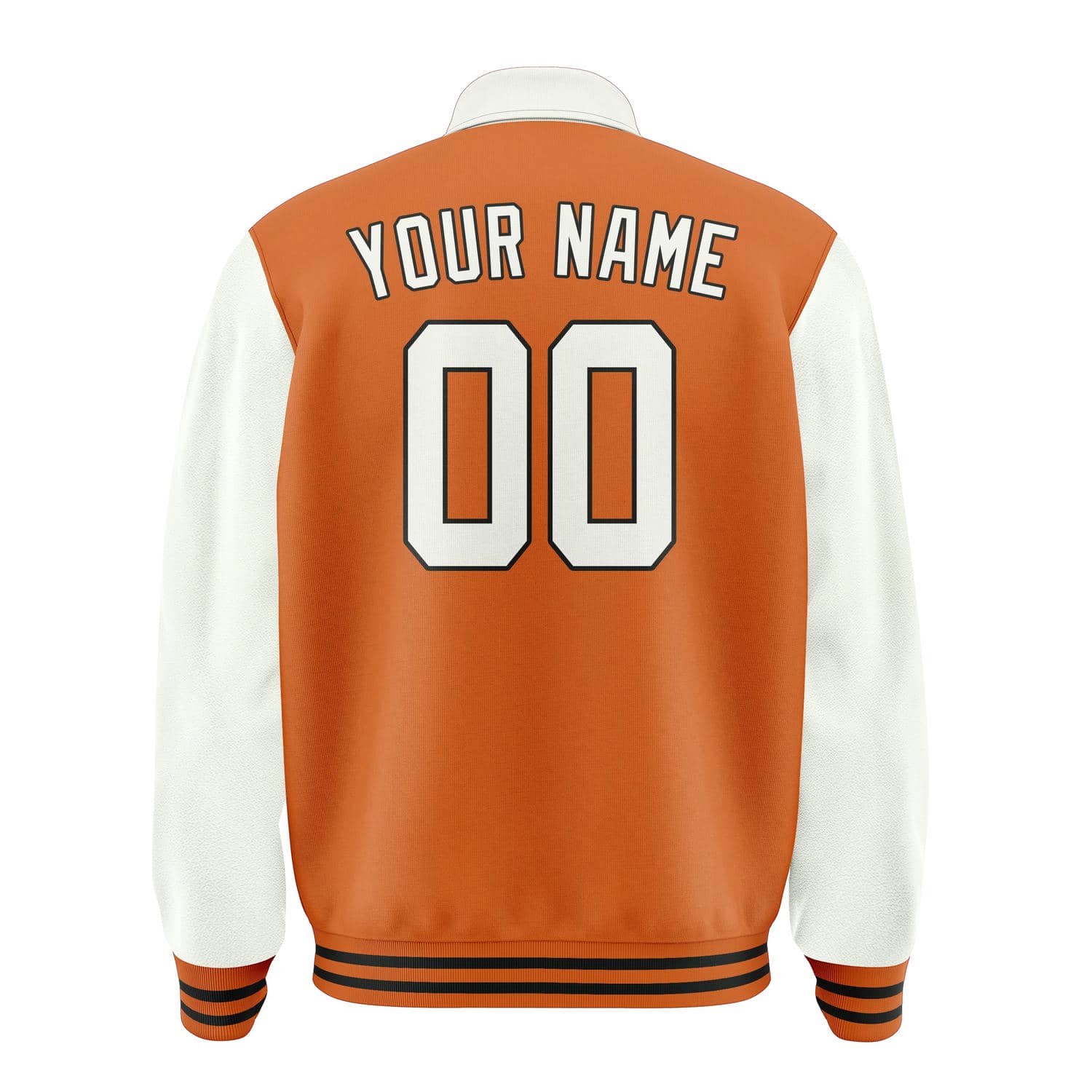 Custom Orange White Jacket