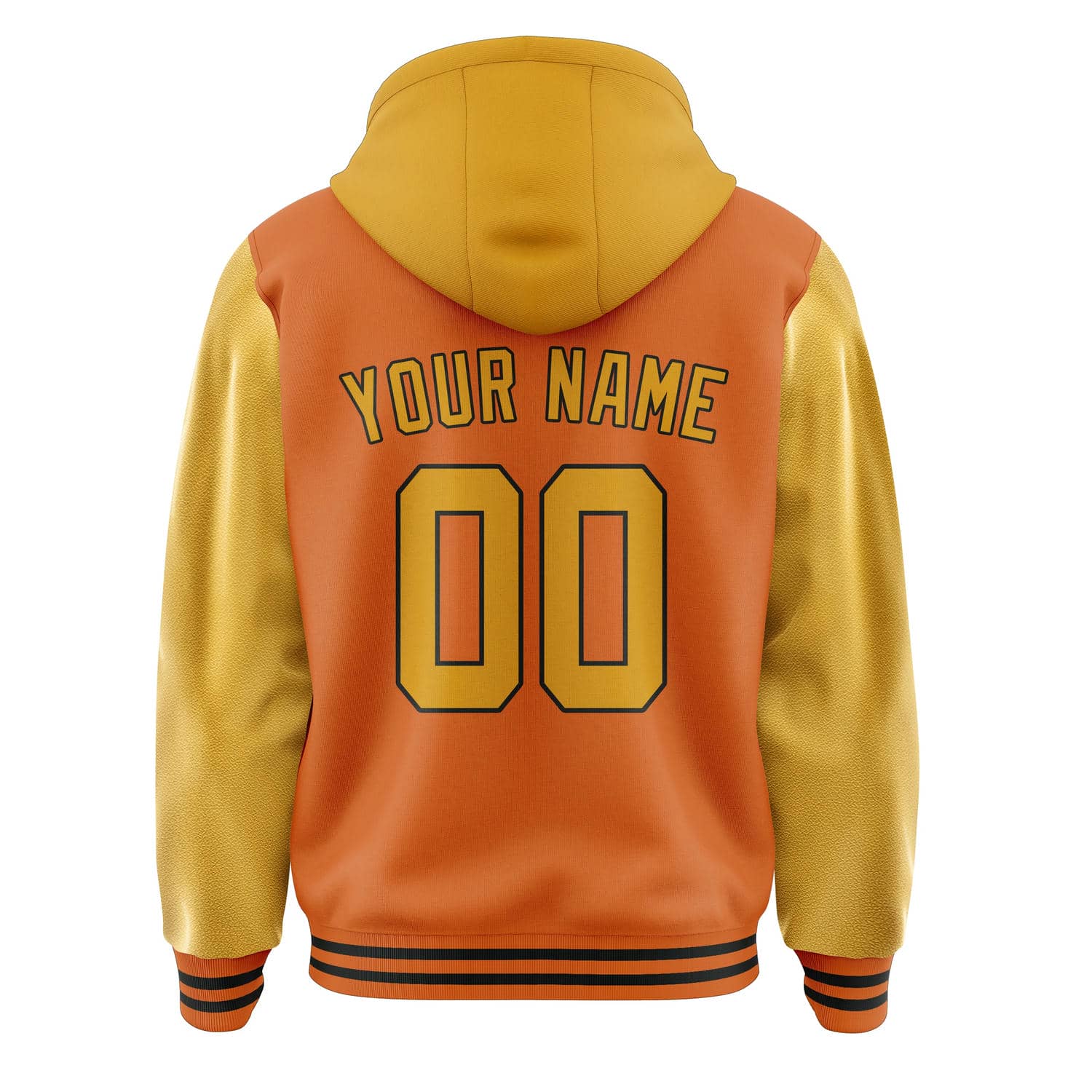 Custom Orange Yellow Jacket
