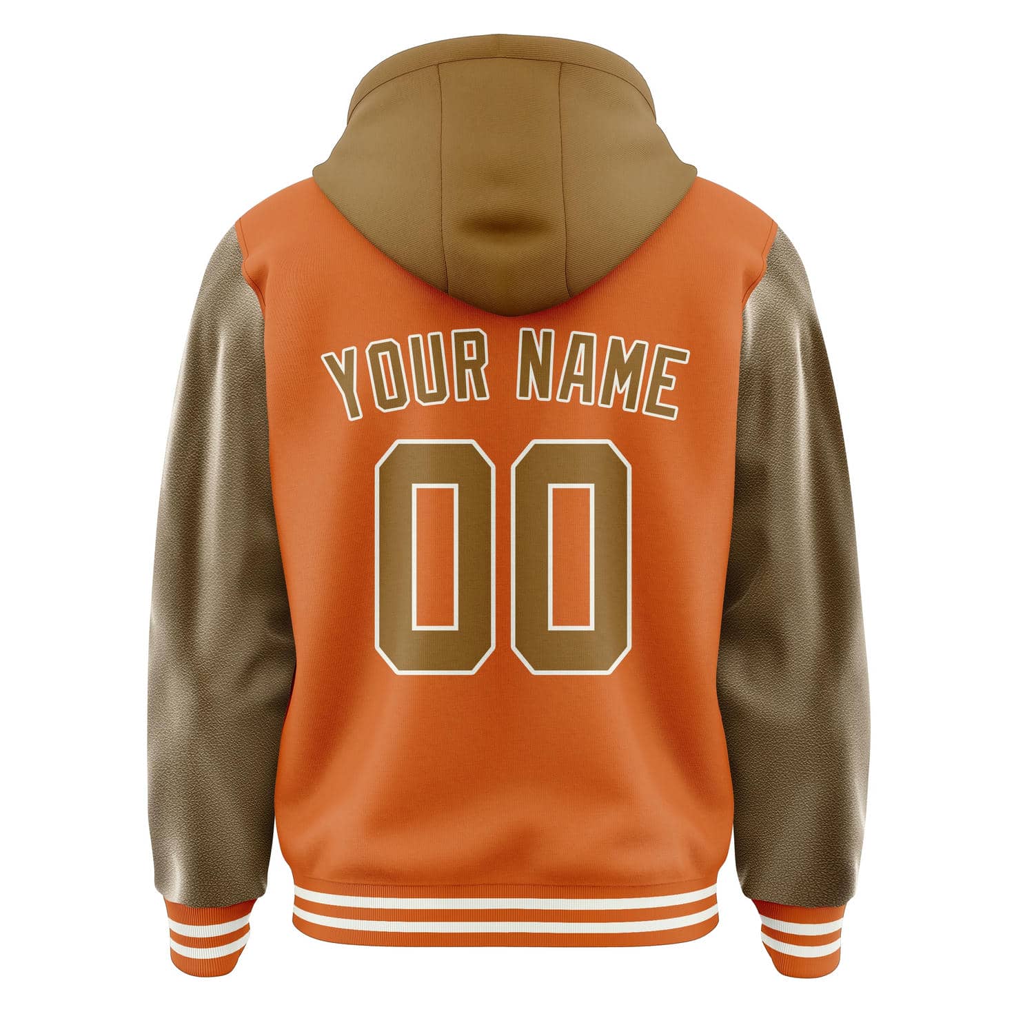 Custom Orange Khaki Jacket