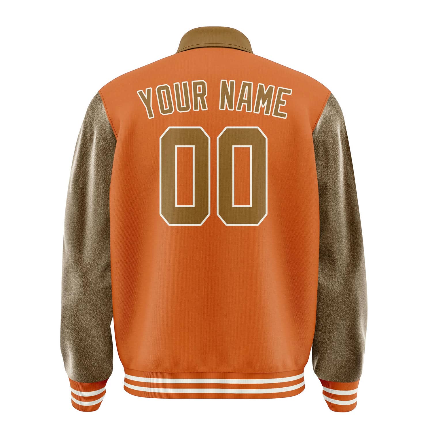 Custom Orange Khaki Jacket