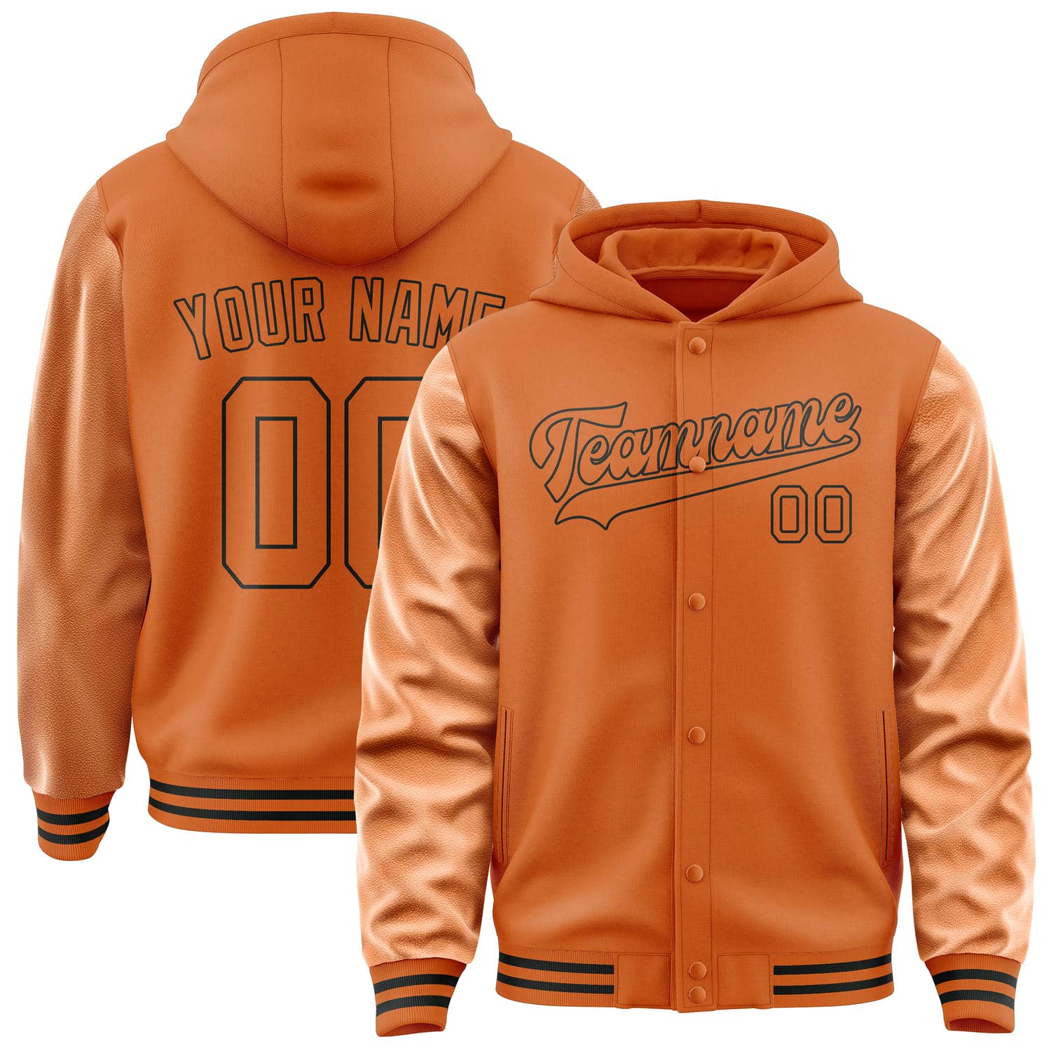 Custom Orange Orange Jacket