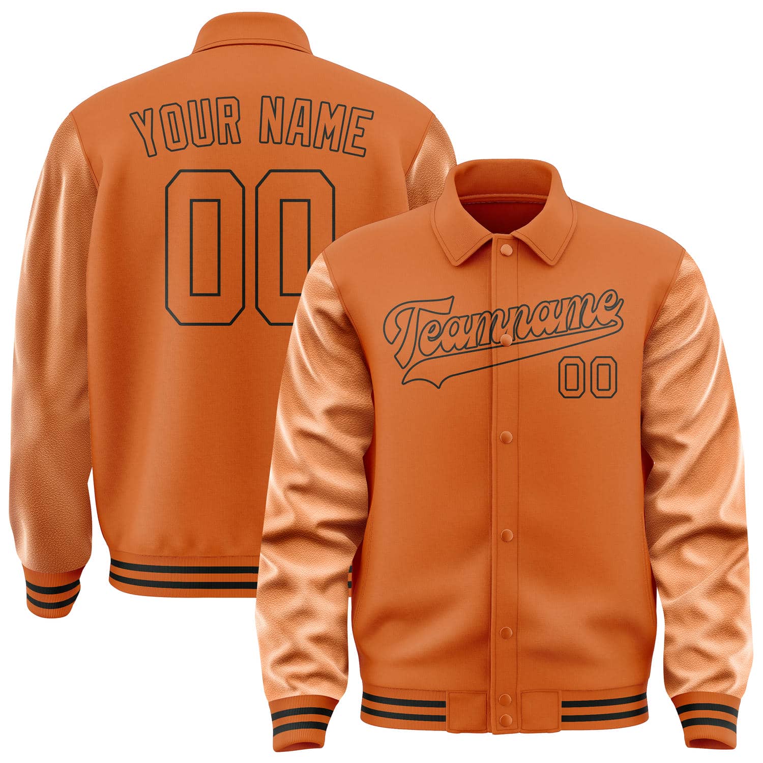 Custom Orange Orange Jacket