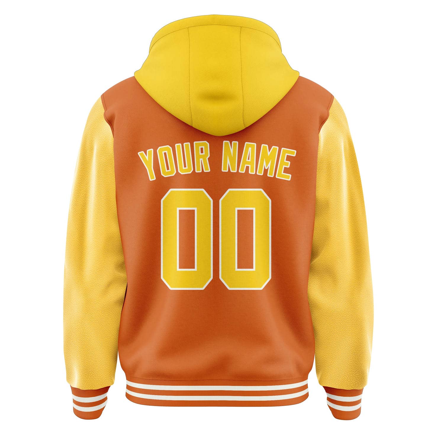 Custom Orange Gold Jacket