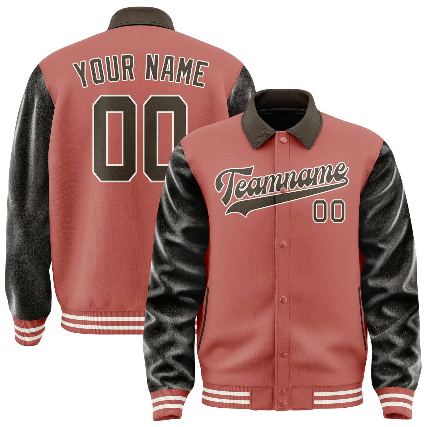 Custom Copper Rose Brown Jacket