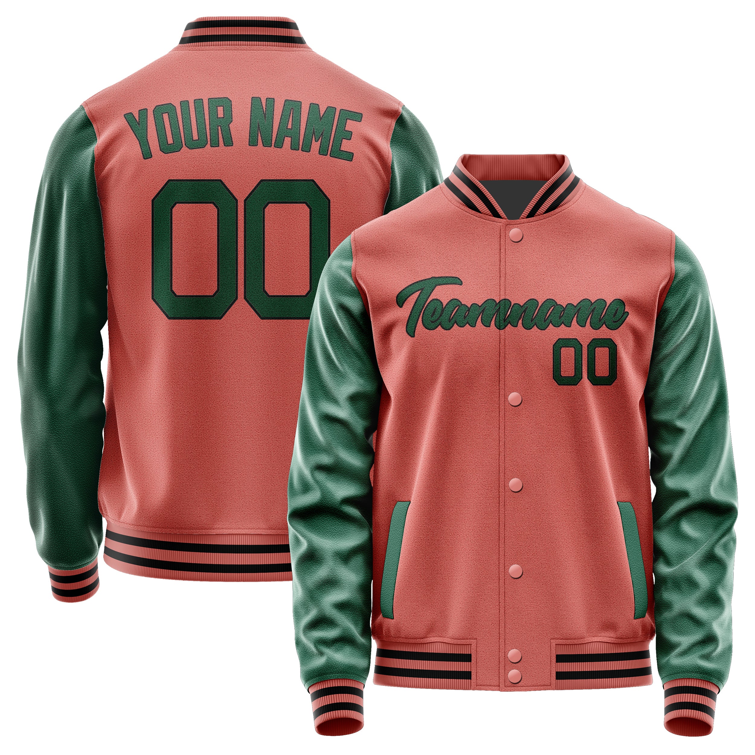 Custom Copper Rose Green Jacket JA2929052917B21705