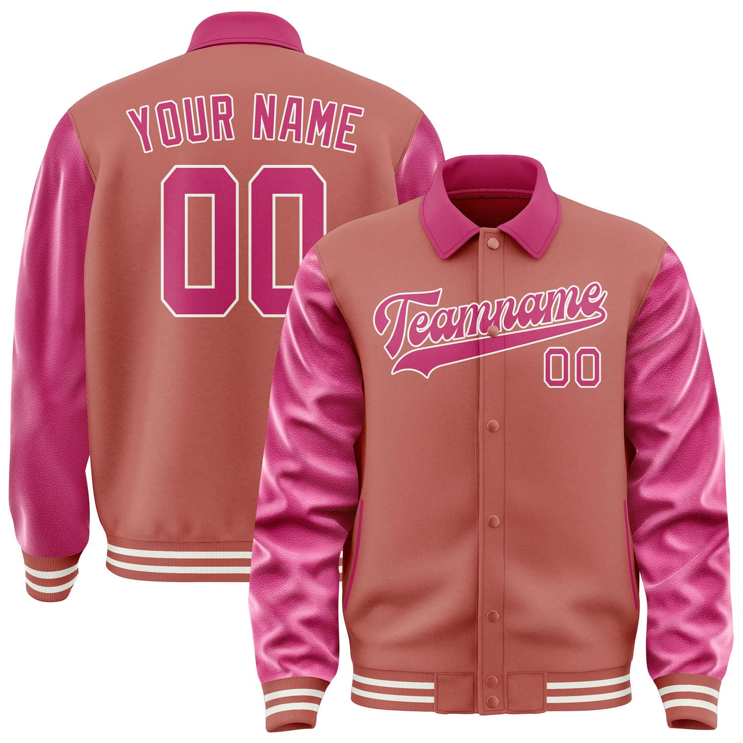 Custom Copper Rose Pink Jacket