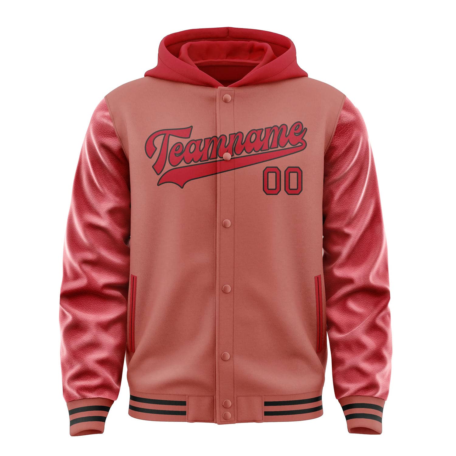 Custom Copper Rose Red Jacket