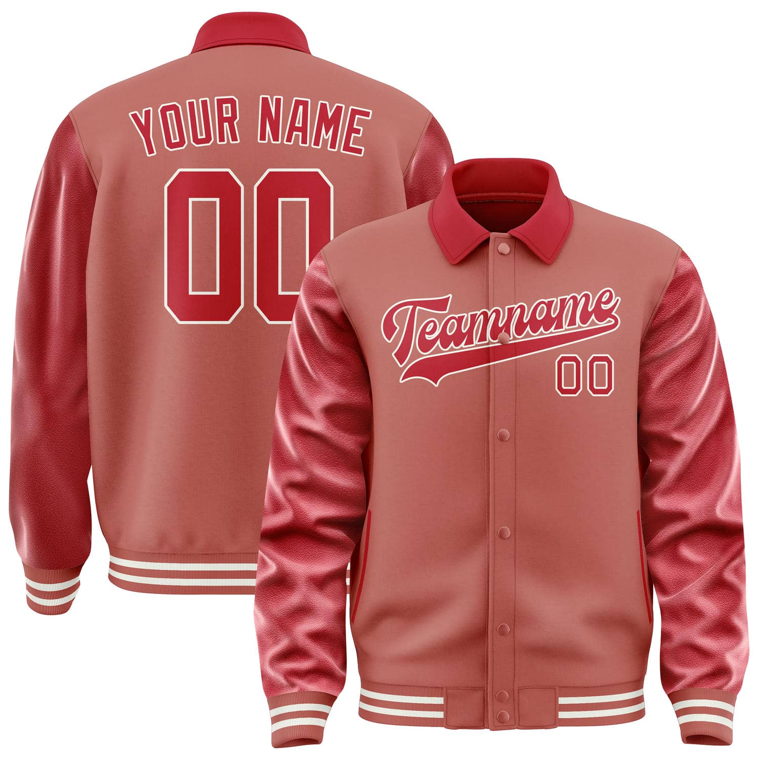 Custom Copper Rose Red Jacket