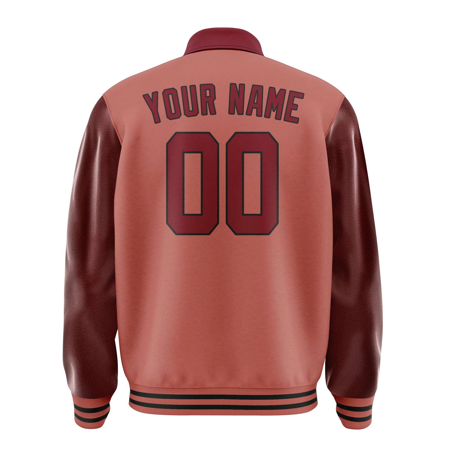 Custom Copper Rose Crimson Red Jacket