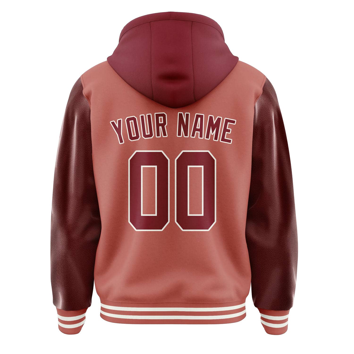 Custom Copper Rose Crimson Red Jacket