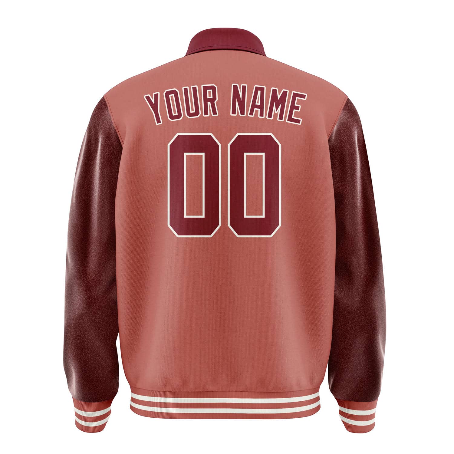Custom Copper Rose Crimson Red Jacket