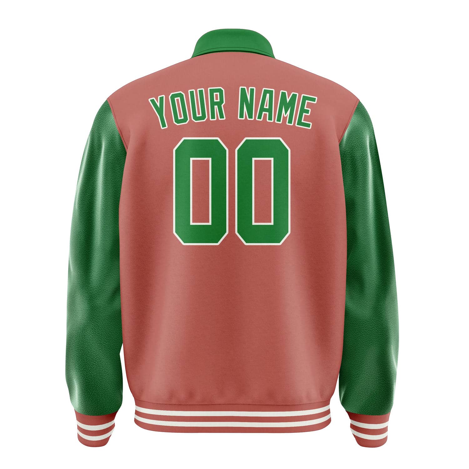 Custom Copper Rose Emerald Green Jacket