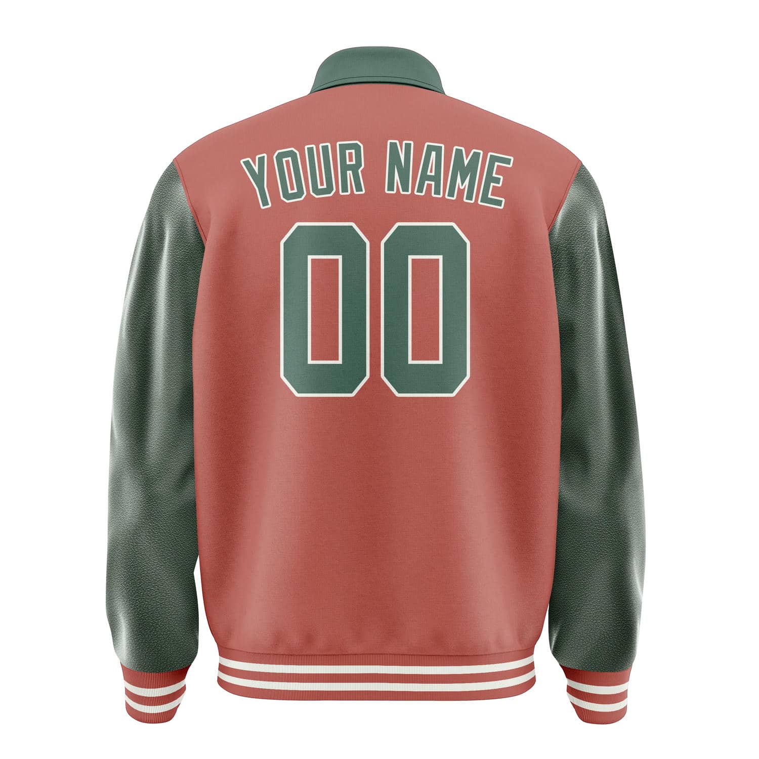 Custom Copper Rose Blue Green Jacket