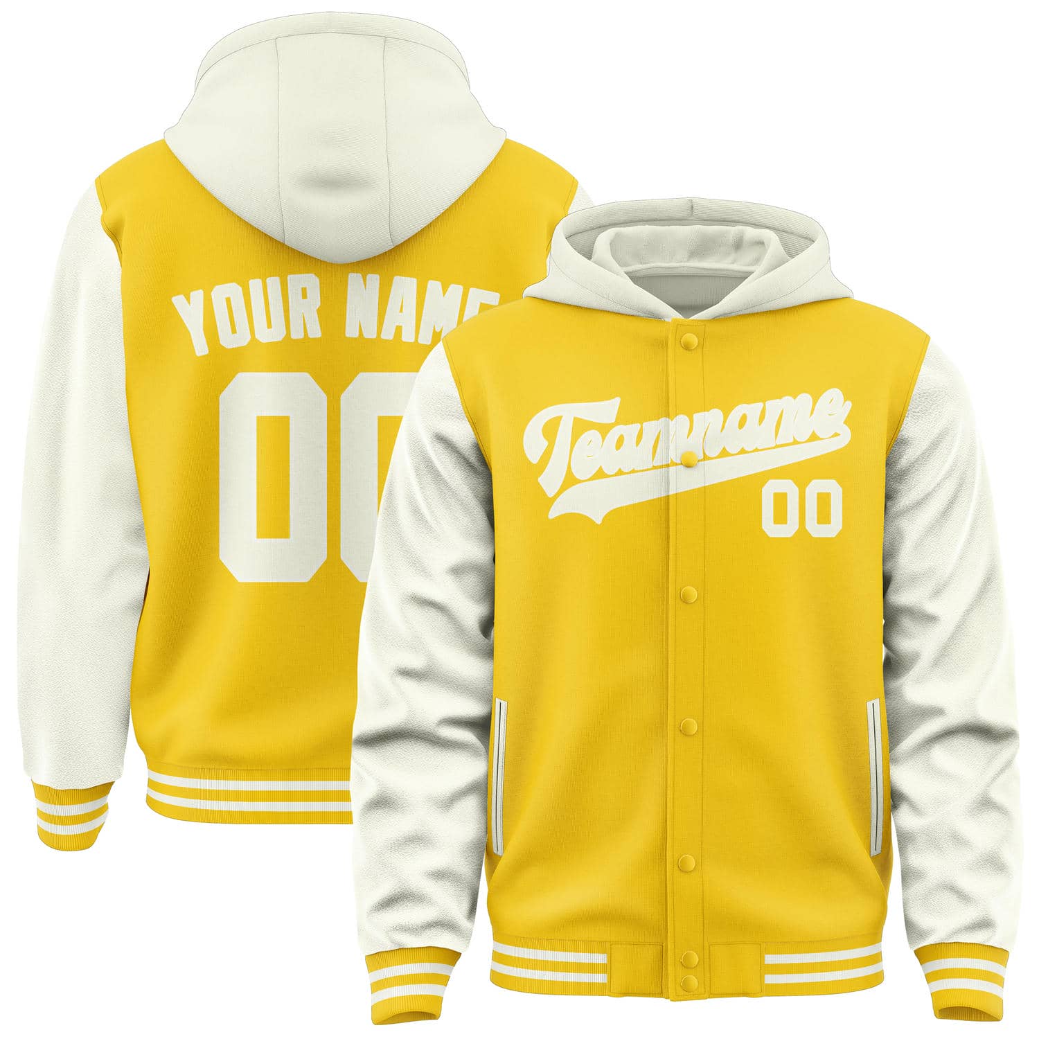 Custom Gold Cream Jacket