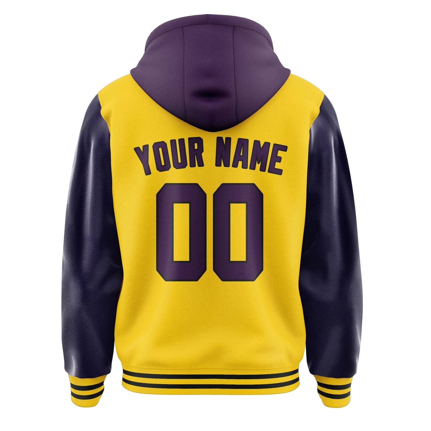 Custom Gold Purple Jacket