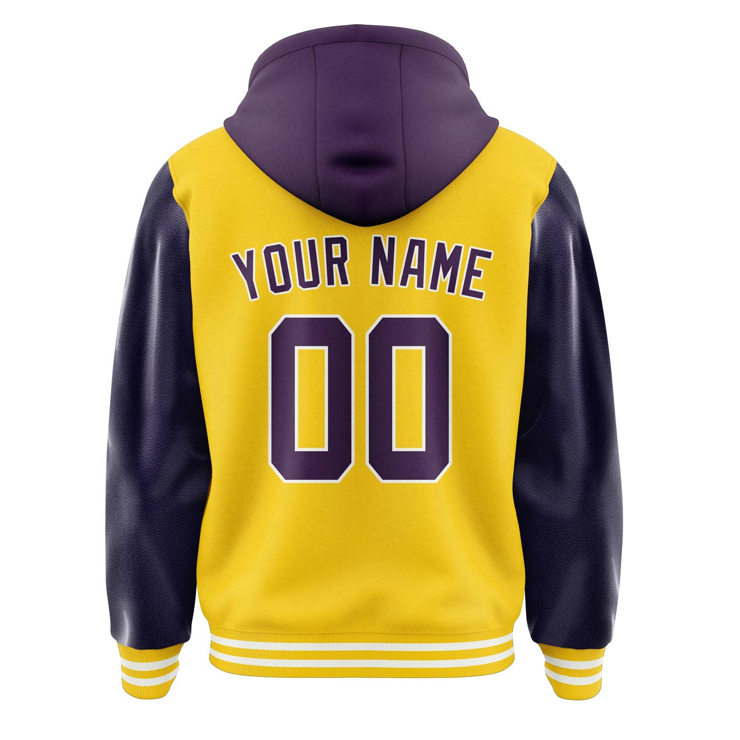 Custom Gold Purple Jacket