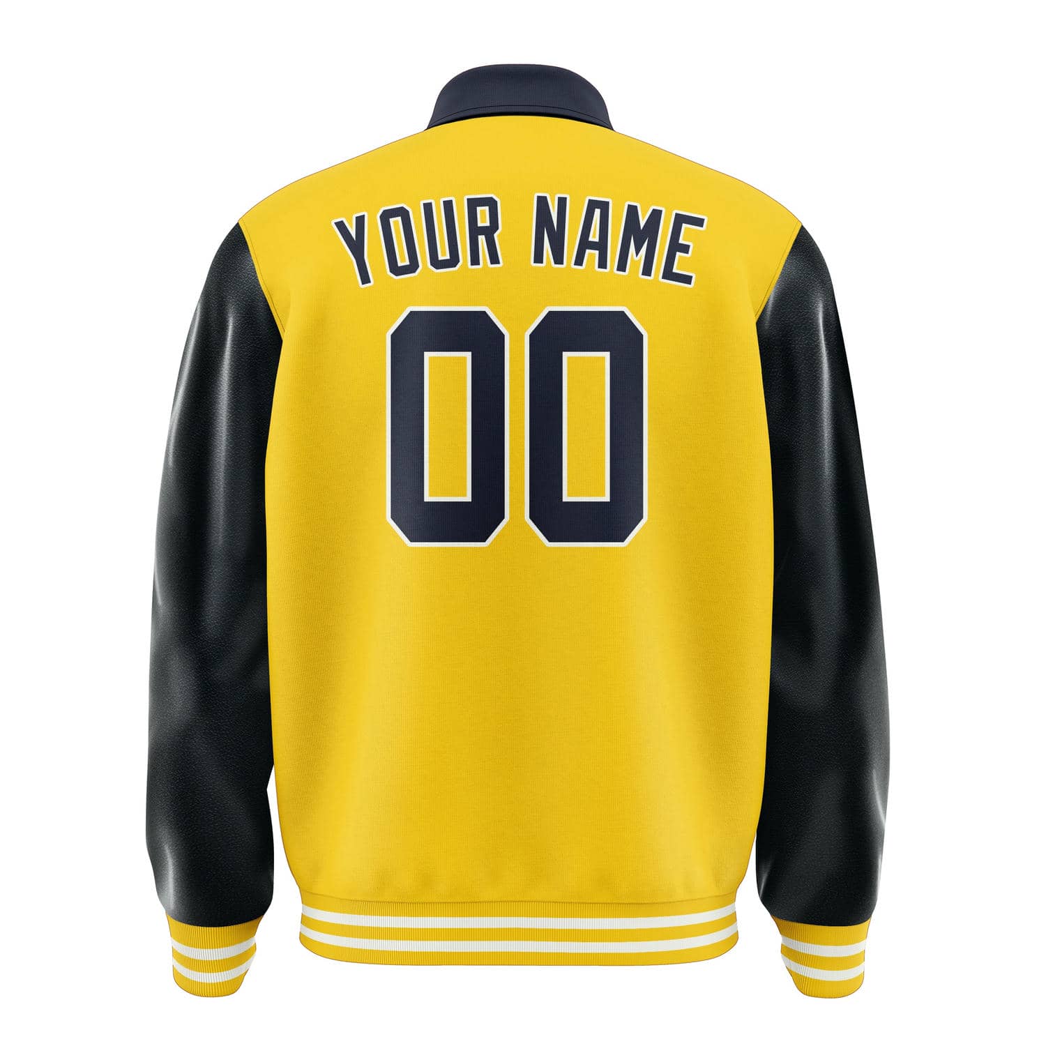 Custom Gold Navy Jacket