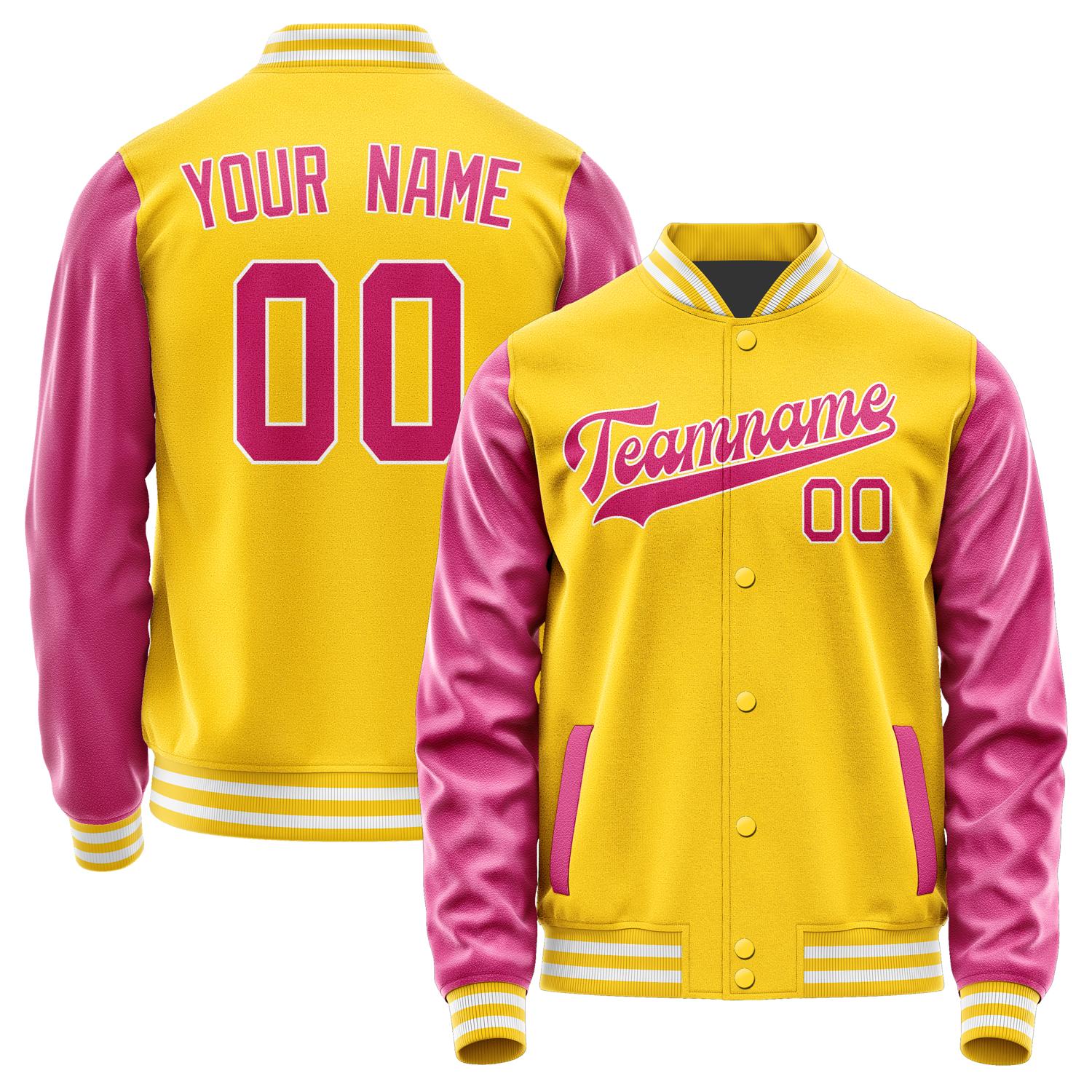 Custom Gold Pink Jacket JA3030133018B31813