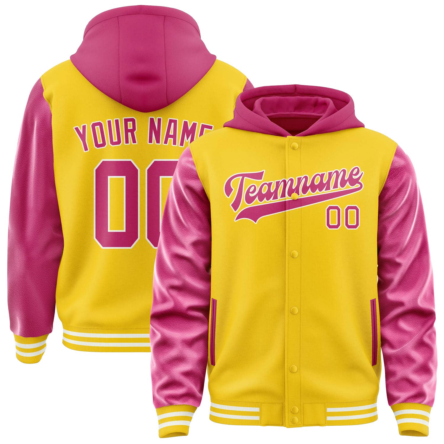 Custom Gold Pink Jacket