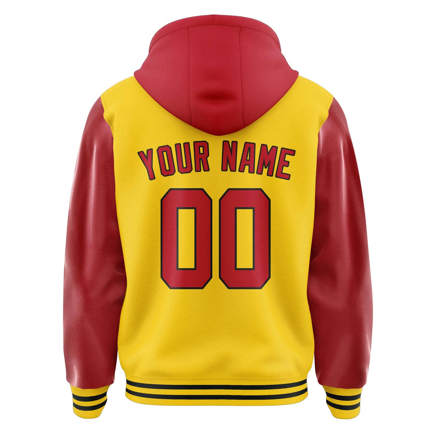 Custom Gold Red Jacket